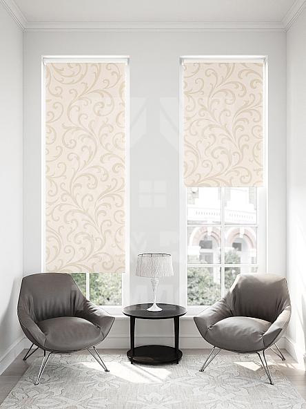 Рулонная штора для кухни для детской Малинет - 68 - ширина 62 см - фото 2