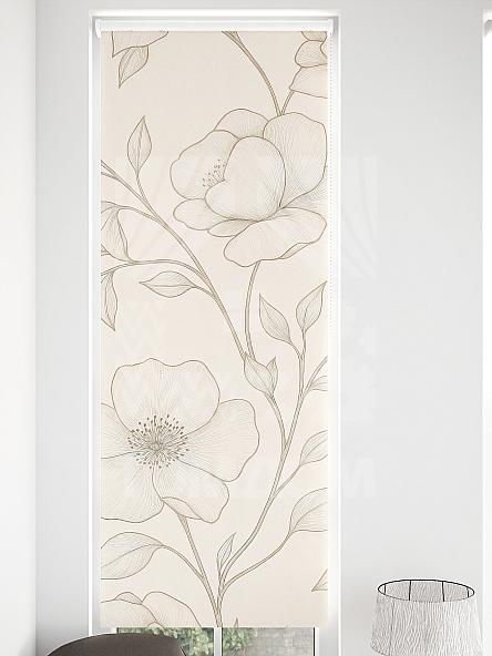 Рулонная штора для кухни для детской Малинет - 69 - ширина 62 см - фото 4