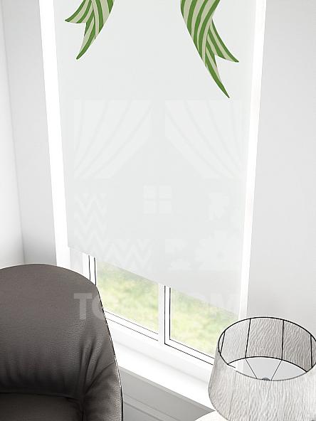 Рулонная штора для кухни для детской Малинет - 78 - ширина 62 см - фото 3