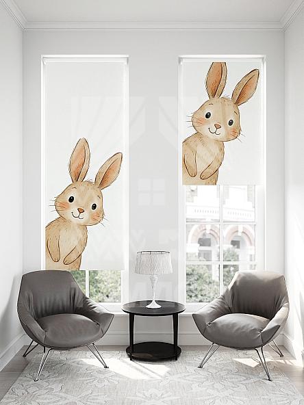 Рулонная штора для кухни для детской Малинет - 83 - ширина 62 см - фото 2