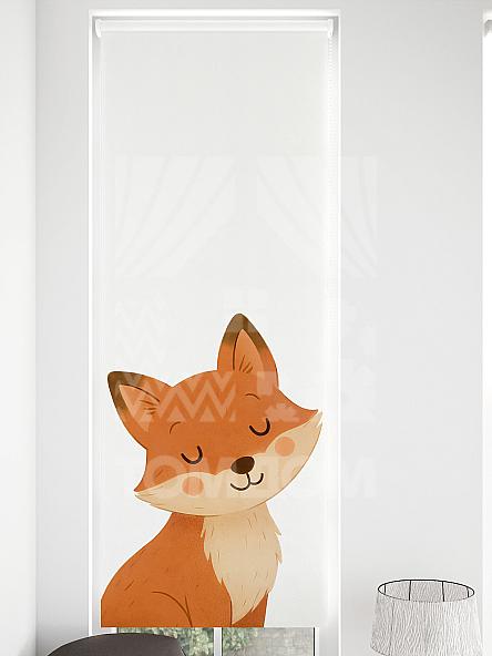 Рулонная штора для кухни для детской Малинет - 90 - ширина 62 см - фото 4