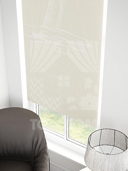 Рулонная штора для кухни для детской Малинет - 95 - ширина 62 см - фото 3