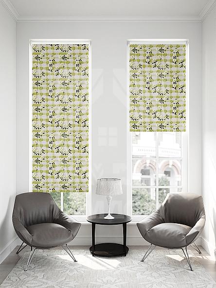 Рулонная штора для кухни для детской Малинет - 105 - ширина 62 см - фото 2