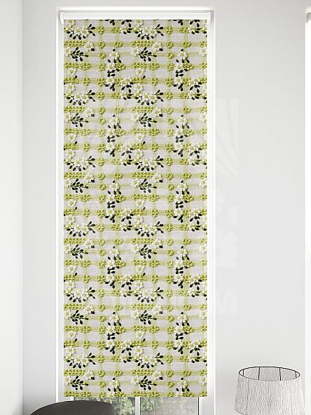 Рулонная штора для кухни для детской Малинет - 105 - ширина 62 см - фото 4