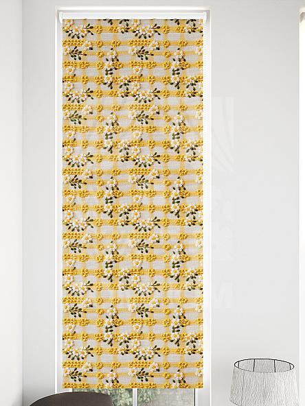 Рулонная штора для кухни для детской Малинет - 106 - ширина 62 см - фото 4