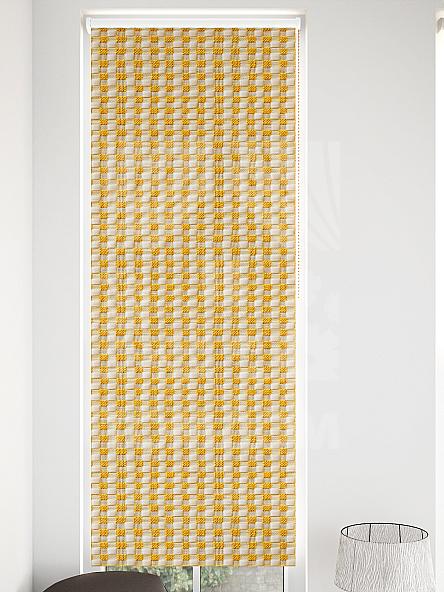 Рулонная штора для кухни для детской Малинет - 110 - ширина 62 см - фото 4