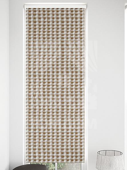 Рулонная штора для кухни для детской Малинет - 114 - ширина 62 см - фото 4