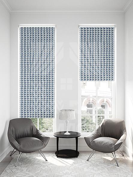 Рулонная штора для кухни для детской Малинет - 117 - ширина 62 см - фото 2