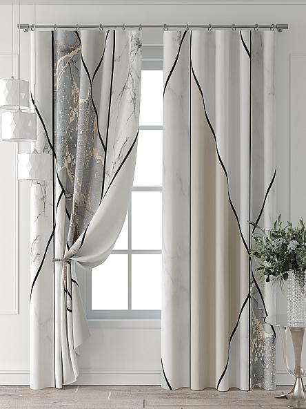 Комплект штор Форнерс - 370 - 240 см - фото 7