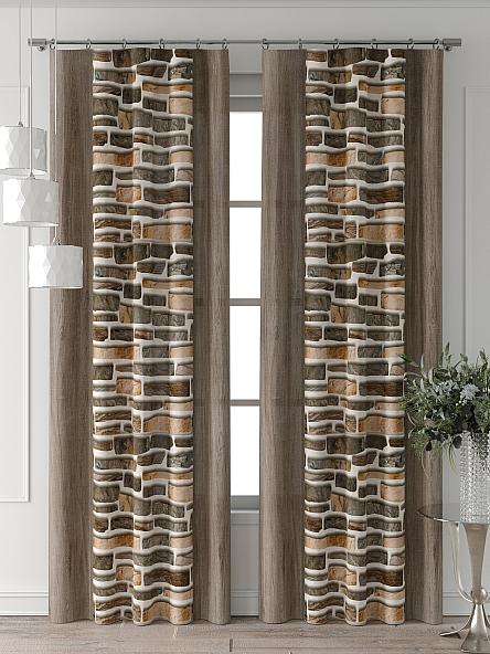 Комплект штор Форнерс - 415 - 240 см - фото 2