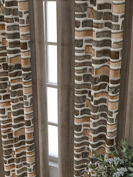 Комплект штор Форнерс - 415 - 240 см - фото 3