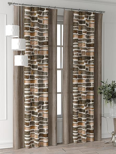 Комплект штор Форнерс - 415 - 240 см - фото 4