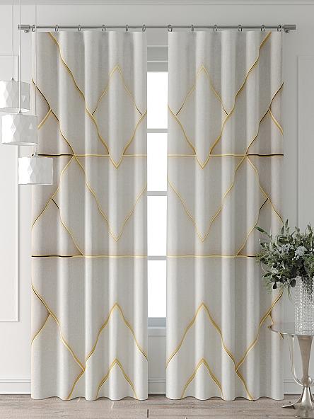 Комплект штор Форнерс - 430 - 240 см - фото 2