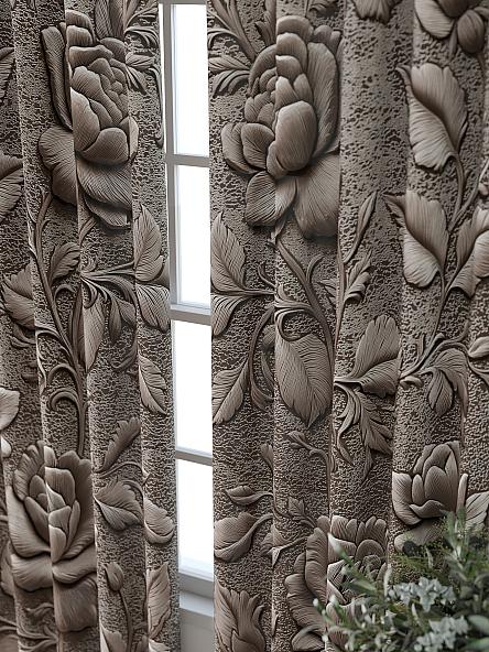 Комплект штор Форнерс - 449 - 240 см - фото 3