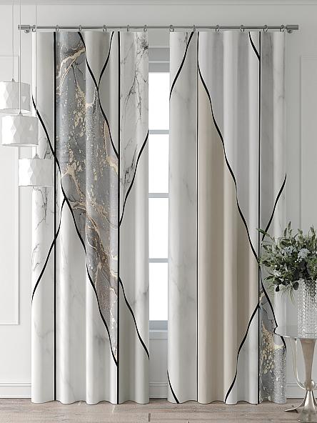 Комплект штор Форнерс - 370 - 260 см - фото 2