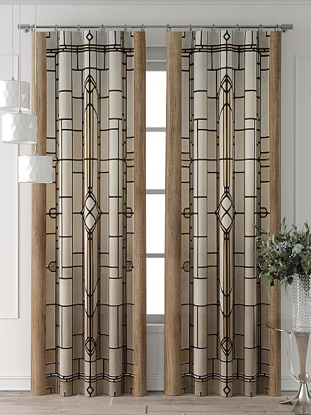 Комплект штор Форнерс - 420 - 260 см - фото 2