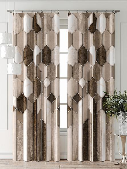 Комплект штор Форнерс - 471 - 240 см - фото 2