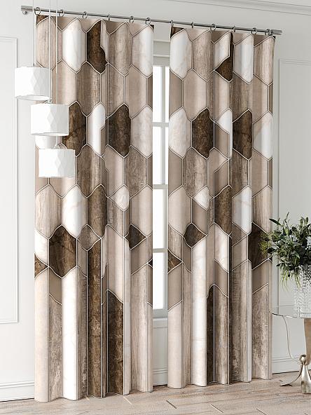 Комплект штор Форнерс - 471 - 260 см - фото 3