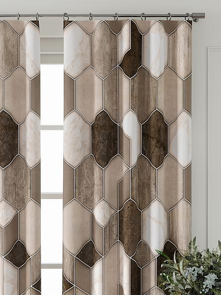 Комплект штор Форнерс - 471 - 260 см - фото 5