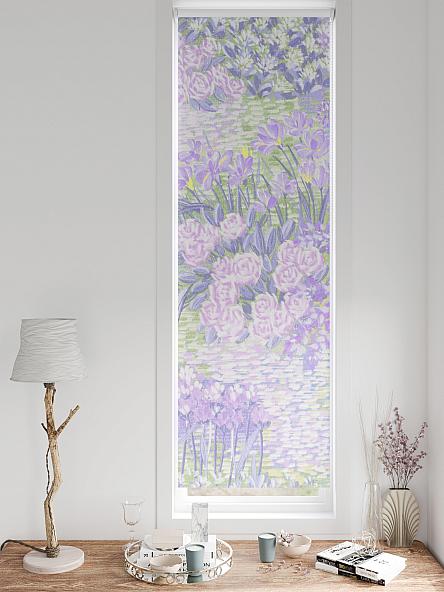 Рулонная штора для кухни для детской Плутея - 563 - ширина 52 см - фото 3