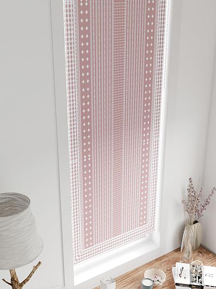 Рулонная штора для кухни для детской Плутея - 564 - ширина 52 см - фото 4