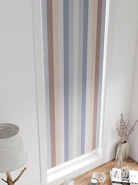 Рулонная штора для кухни для детской Плутея - 566 - ширина 52 см - фото 4