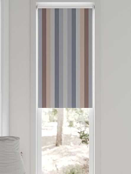 Рулонная штора для кухни для детской Плутея - 566 - ширина 52 см - фото 6