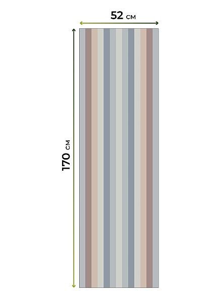 Рулонная штора для кухни для детской Плутея - 566 - ширина 52 см - фото 7