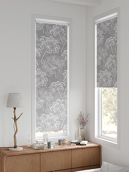 Рулонная штора для кухни для детской Плутея - 567 - ширина 52 см - фото 2