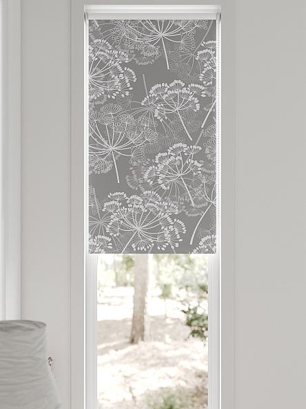 Рулонная штора для кухни для детской Плутея - 567 - ширина 52 см - фото 6