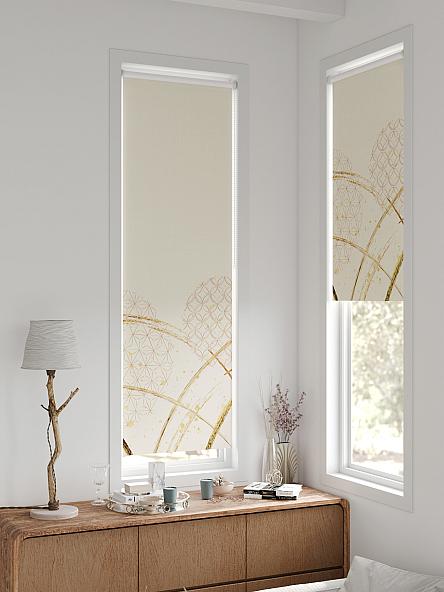 Рулонная штора для кухни для детской Плутея - 569 - ширина 52 см - фото 2