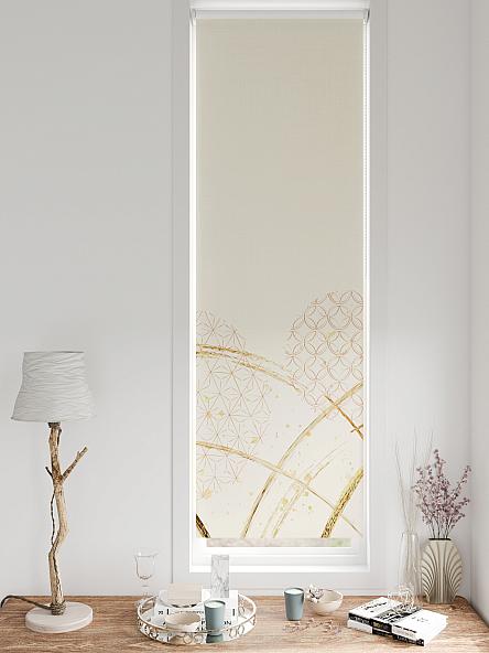 Рулонная штора для кухни для детской Плутея - 569 - ширина 52 см - фото 3