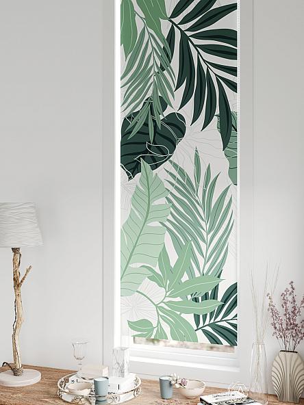 Рулонная штора для кухни для детской Плутея - 570 - ширина 52 см - фото 5