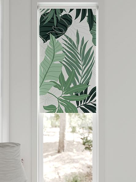 Рулонная штора для кухни для детской Плутея - 570 - ширина 52 см - фото 6