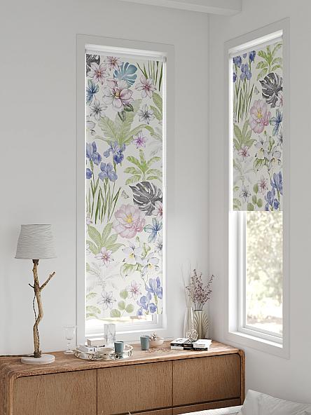 Рулонная штора для кухни для детской Плутея - 571 - ширина 52 см - фото 2