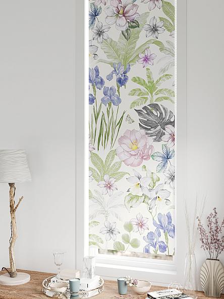 Рулонная штора для кухни для детской Плутея - 571 - ширина 52 см - фото 5