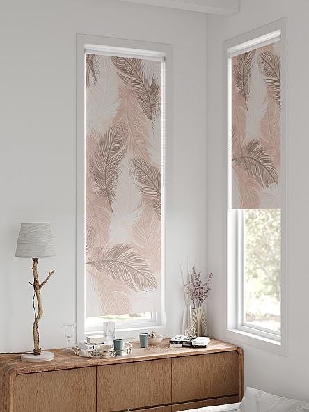 Рулонная штора для кухни для детской Плутея - 572 - ширина 52 см - фото 2