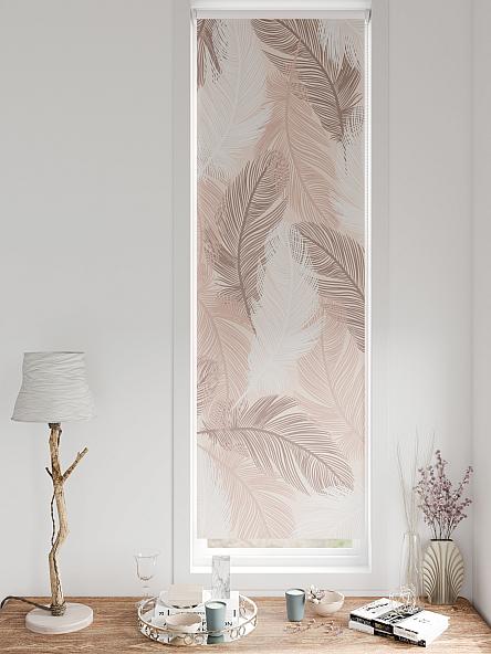 Рулонная штора для кухни для детской Плутея - 572 - ширина 52 см - фото 3