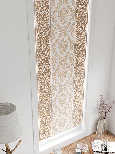 Рулонная штора для кухни для детской Плутея - 573 - ширина 52 см - фото 4