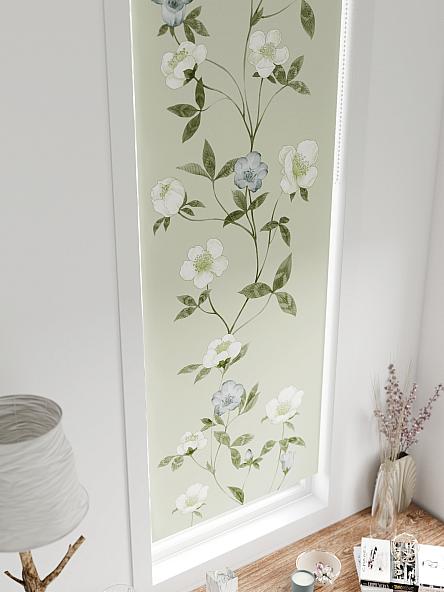 Рулонная штора для кухни для детской Плутея - 580 - ширина 52 см - фото 4