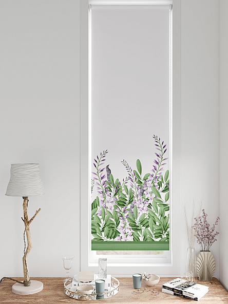 Рулонная штора для кухни для детской Плутея - 581 - ширина 52 см - фото 3