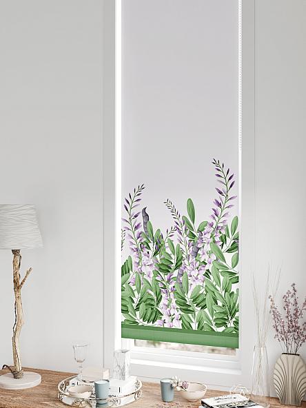 Рулонная штора для кухни для детской Плутея - 581 - ширина 52 см - фото 5