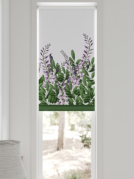 Рулонная штора для кухни для детской Плутея - 581 - ширина 52 см - фото 6