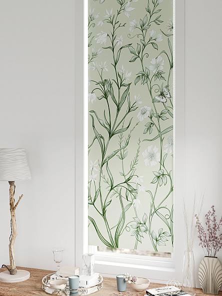 Рулонная штора для кухни для детской Плутея - 584 - ширина 52 см - фото 5