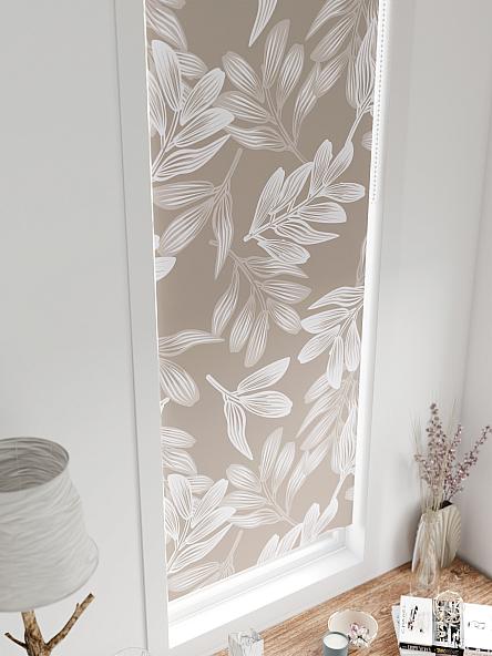 Рулонная штора для кухни для детской Плутея - 586 - ширина 52 см - фото 4