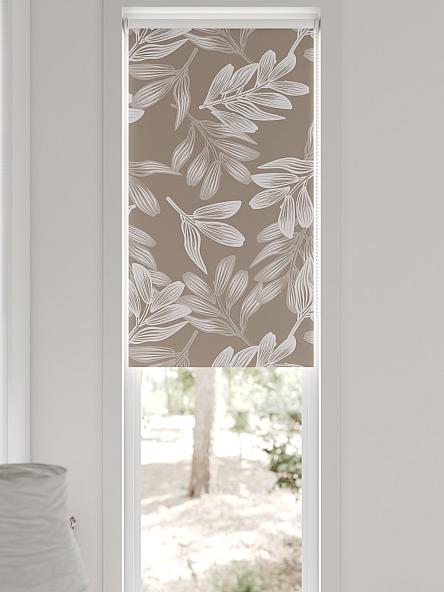 Рулонная штора для кухни для детской Плутея - 586 - ширина 52 см - фото 6