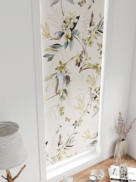 Рулонная штора для кухни для детской Плутея - 587 - ширина 52 см - фото 4