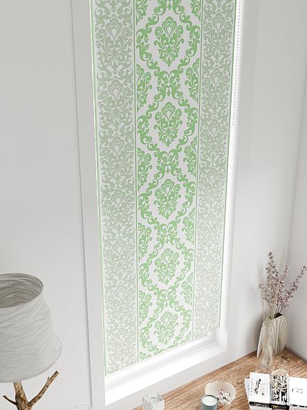 Рулонная штора для кухни для детской Плутея - 588 - ширина 52 см - фото 4