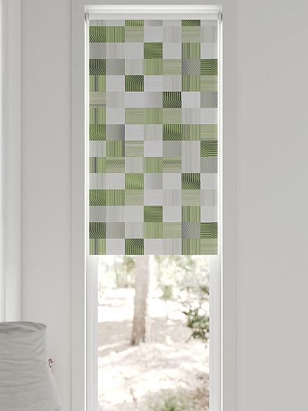 Рулонная штора для кухни для детской Плутея - 590 - ширина 52 см - фото 6