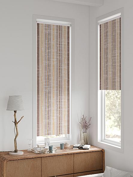 Рулонная штора для кухни для детской Плутея - 592 - ширина 52 см - фото 2